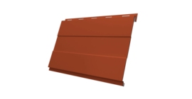 Вертикаль 0,2 prof 0.45 Drap с пленкой RAL 8004 терракота