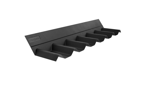 Фартук покрывающий Черепица Ондулин черный