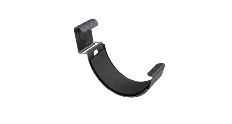 Соединитель желоба Grand Line 125 мм PU RAL 7024 мокрый асфальт