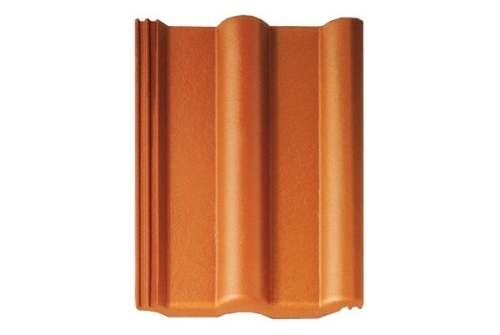 Рядная черепица Braas Франкфуртская красный