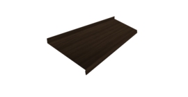 Отлив простой 250 0,45 Print Elite Coffee Wood TwinColor (2м)