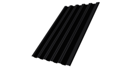 Профнастил HC35R Grand Line 0,5 Drap TX RAL 9005 черный