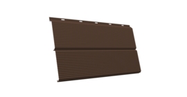 ЭкоБрус 0,345 Gofr GL 0.45 PE RAL 8017 шоколад