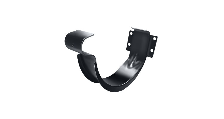 Крюк короткий GL PE 125 мм RAL 7024 мокрый асфальт