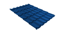 Металлочерепица классик 0,4 PE RAL 5005 сигнальный синий