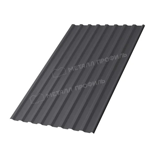 Профлист Металл Профиль МП-20x1100-R (VALORI-20-Grey-0,5)