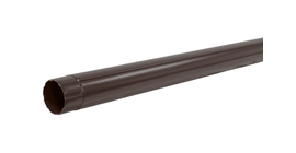 Труба круглая 90 мм, 3 м Мatt RAL 8017 шоколад