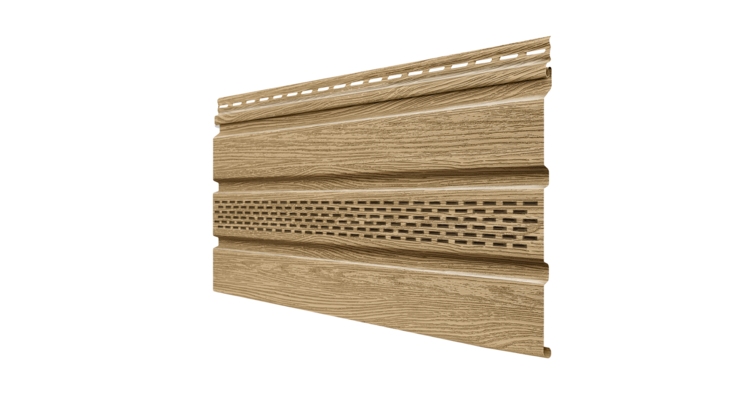 Софит частично перфорированный Технониколь Фактур Сосна 3 м