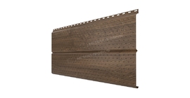 Софит Металл Профиль перфор. Lбрус-XL-14х335 (ECOSTEEL_MA-12-Античный Дуб-0.45)