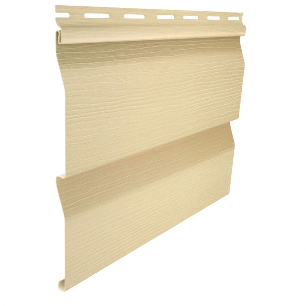 Сайдинг Корабельный брус Кремовый