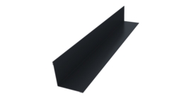 Угол внутренний 50х50 0,5 Drap TX RAL 7024 мокрый асфальт (3м)