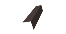 Угол внешний 50x50 0,5 Drap TX RR 32 темно-коричневый (3м)