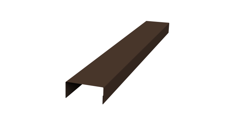 Крышка 30х20 жалюзи Texas 0,5 Drap TX RAL 8017 шоколад (2м)