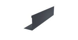 Нащельник 150 Texas 25х35 0,5 Velur X RAL 7024 мокрый асфальт (L1,5)