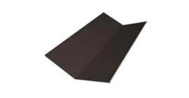 Планка ендовы нижней 300х300 0,45 Drap TX RR 32 темно-коричневый (3м)