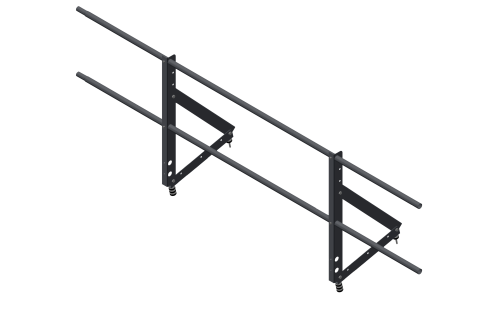 Ограждение кровельное Optima 0,65х2м RAL 7024